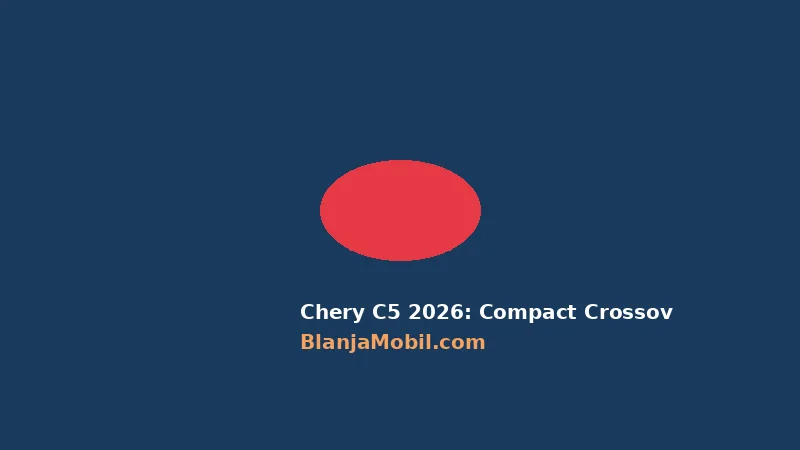 Chery C5 2026: Compact Crossover Turbo Rp324 Juta dengan 10 Fitur ADAS